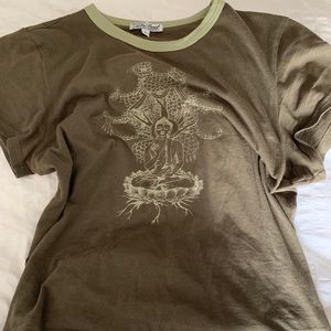 Lucky Brand Buddha cotton T-shirt